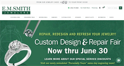 Desktop Screenshot of emsmithjewelers.com